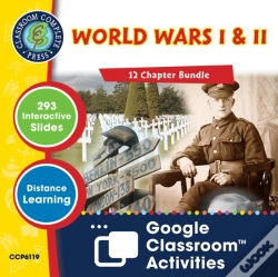 Capa do artigo World Wars 1 & 2 Bundle - Google Slides Gr. 5-8