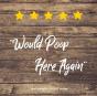 Would Poop Here Again, Bathroom Guest Book - Preview