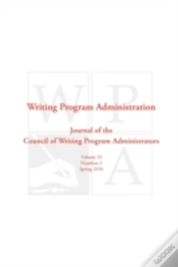 Capa do artigo Wpa: Writing Program Administration 33.3
