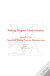 Capa do artigo Wpa: Writing Program Administration 36.1