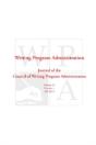 Wpa: Writing Program Administration 37.1 (Fall 2013) - Preview