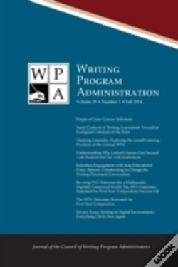 Capa do artigo Wpa: Writing Program Administration 38.1