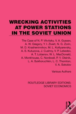 Capa do artigo Wrecking Activities At Power Stations In The Soviet Union