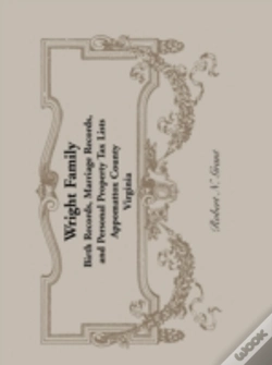 Capa do artigo Wright Family Records: Appomattox County