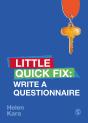 Write A Questionnaire - Preview