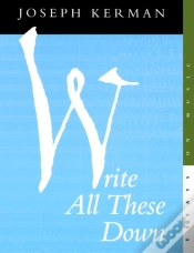 Capa do artigo Write All These Down