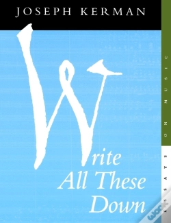 Capa do artigo Write All These Down
