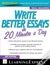 Capa do artigo Write Better Essays In 20 Minutes A Day