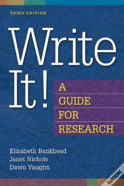 Capa do artigo Write It!