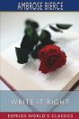 Write It Right (Esprios Classics) - Preview