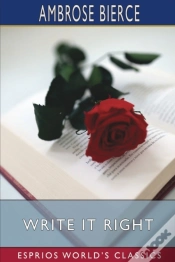 Capa do artigo Write It Right (Esprios Classics)