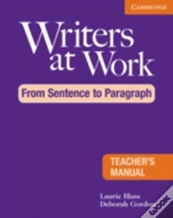 Capa do artigo Writers At Work From Sentence To Paragra