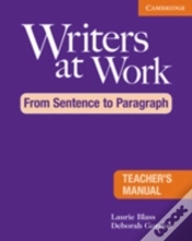 Capa do artigo Writers At Work From Sentence To Paragra