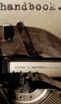 Writer'S  Typewriter Themed  Handbook Bl - Preview