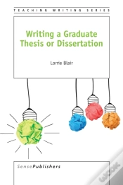 Capa do artigo Writing A Graduate Thesis Or Dissertation