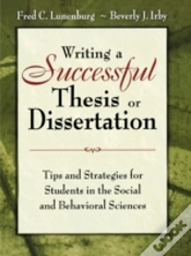 Capa do artigo Writing A Successful Thesis Or Dissertation