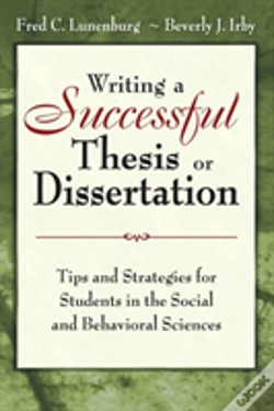 Capa do artigo Writing A Successful Thesis Or Dissertation