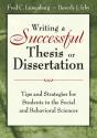 Writing A Successful Thesis Or Dissertation - Preview