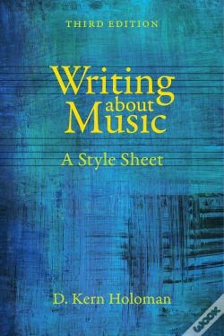 Capa do artigo Writing About Music