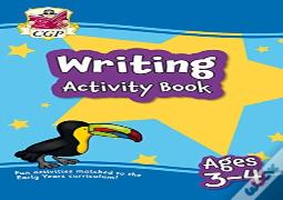 Writing Activity Book For Ages 3-4 (Preschool)