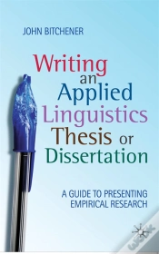 Capa do artigo Writing An Applied Linguistics Thesis Or Dissertation