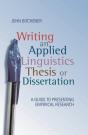 Writing An Applied Linguistics Thesis Or Dissertation - Preview