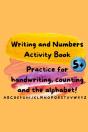 Writing And Numbers Activity Book - Preview