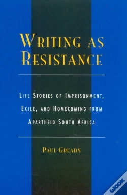 Capa do artigo Writing As Resistance