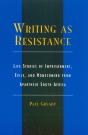 Writing As Resistance - Preview
