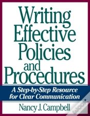 Capa do artigo Writing Effective Policies And Procedure