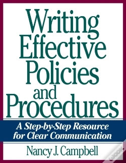 Capa do artigo Writing Effective Policies And Procedure