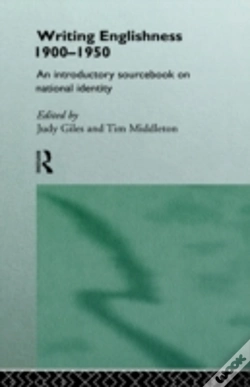 Capa do artigo Writing Englishness: An Introductory Sourcebook