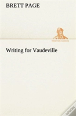 Capa do artigo Writing For Vaudeville
