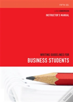 Capa do artigo Writing Guidelines For Business Students