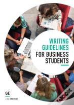 Writing Guidelines For Business Students