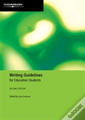 Writing Guidelines For Education Students