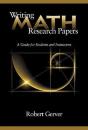 Writing Math Research Papers - Preview