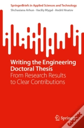 Capa do artigo Writing The Engineering Doctoral Thesis