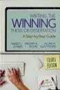 Writing The Winning Thesis Or Dissertation - Preview