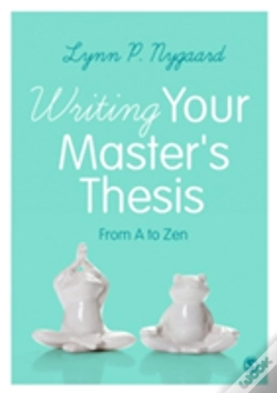 Capa do artigo Writing Your Master'S Thesis