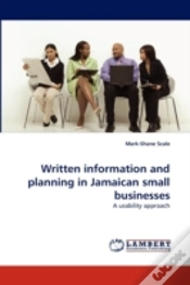 Capa do artigo Written Information And Planning In Jamaican Small Businesses