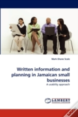 Capa do artigo Written Information And Planning In Jamaican Small Businesses