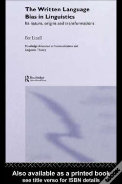 Capa do artigo Written Language Bias In Linguistics