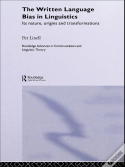 Capa do artigo Written Language Bias In Linguistics