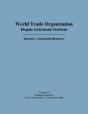 Wto Dispute Settlement Decisions: Bernan'S Annotated Reporter - Preview