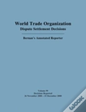 Capa do artigo Wto Dispute Settlement Decisions: Bernan