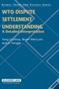Capa do artigo Wto Dispute Settlement Understanding
