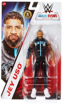 Capa do artigo WWE Main Event Series Jey Uso Action Figure 15 cm