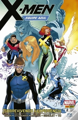 Capa do artigo X-Men - Equipe Azul N.º 2
