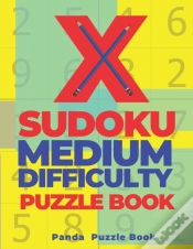 Capa do artigo X Sudoku Medium Difficulty Puzzle Book